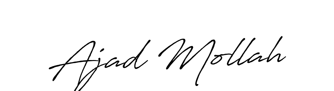 This is the best signature style for the Ajad Mollah name. Also you like these signature font (Antro_Vectra_Bolder). Mix name signature. Ajad Mollah signature style 7 images and pictures png