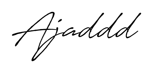 Practice writing Ajaddd with the flow of Antro_Vectra_Bolder lettering. A fantastic source of inspiration for developing your personal signature style. Ajaddd signature style 7 images and pictures png