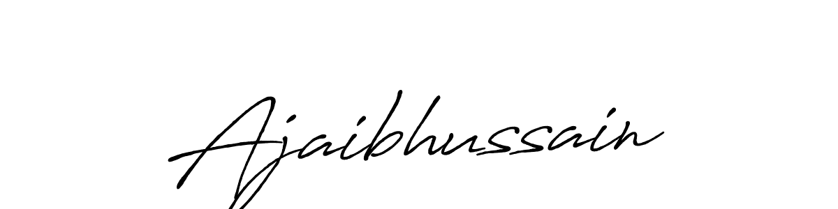 Also You can easily find your signature by using the search form. We will create Ajaibhussain name handwritten signature images for you free of cost using Antro_Vectra_Bolder sign style. Ajaibhussain signature style 7 images and pictures png