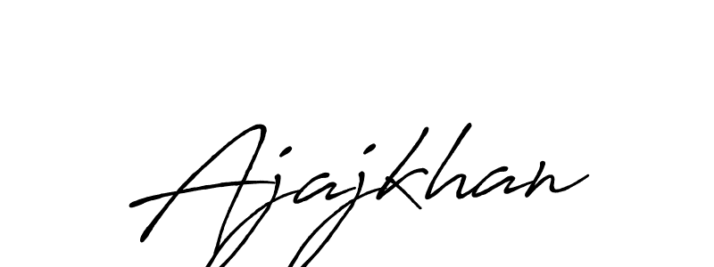 if you are searching for the best signature style for your name Ajajkhan. so please give up your signature search. here we have designed multiple signature styles  using Antro_Vectra_Bolder. Ajajkhan signature style 7 images and pictures png