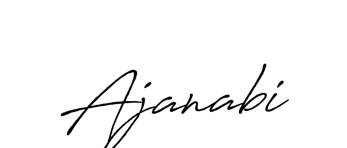 Once you've used our free online signature maker to create your best signature Antro_Vectra_Bolder style, it's time to enjoy all of the benefits that Ajanabi name signing documents. Ajanabi signature style 7 images and pictures png