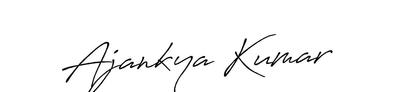 The best way (Antro_Vectra_Bolder) to make a short signature is to pick only two or three words in your name. The name Ajankya Kumar include a total of six letters. For converting this name. Ajankya Kumar signature style 7 images and pictures png