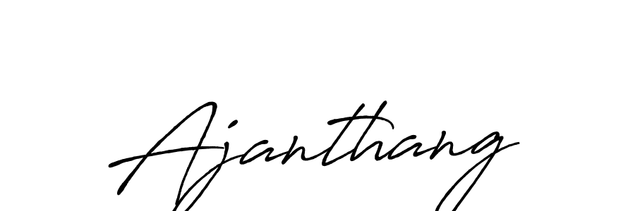 How to Draw Ajanthang signature style? Antro_Vectra_Bolder is a latest design signature styles for name Ajanthang. Ajanthang signature style 7 images and pictures png