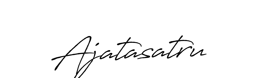 Also we have Ajatasatru name is the best signature style. Create professional handwritten signature collection using Antro_Vectra_Bolder autograph style. Ajatasatru signature style 7 images and pictures png