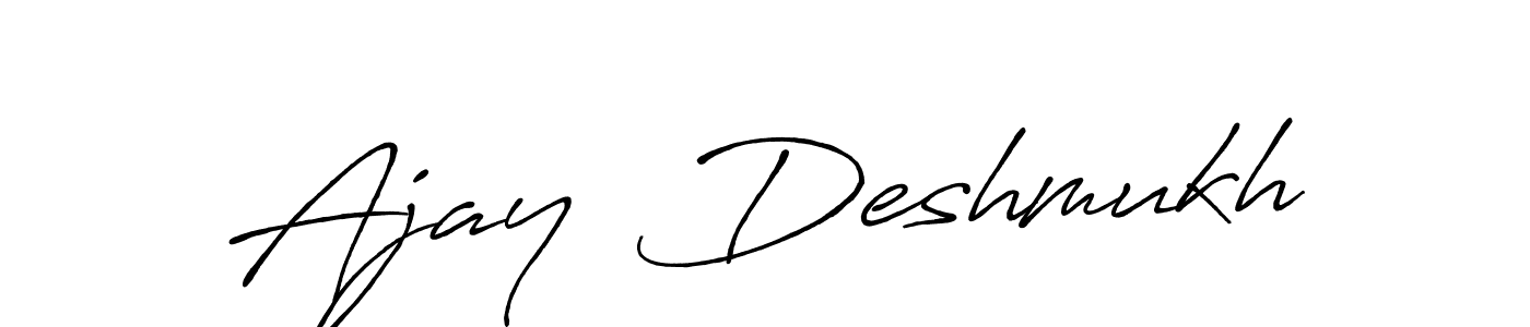 How to Draw Ajay  Deshmukh signature style? Antro_Vectra_Bolder is a latest design signature styles for name Ajay  Deshmukh. Ajay  Deshmukh signature style 7 images and pictures png
