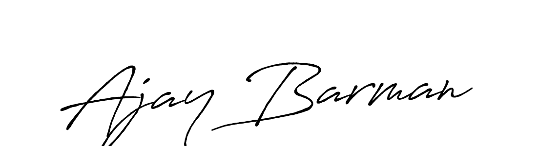 Use a signature maker to create a handwritten signature online. With this signature software, you can design (Antro_Vectra_Bolder) your own signature for name Ajay Barman. Ajay Barman signature style 7 images and pictures png