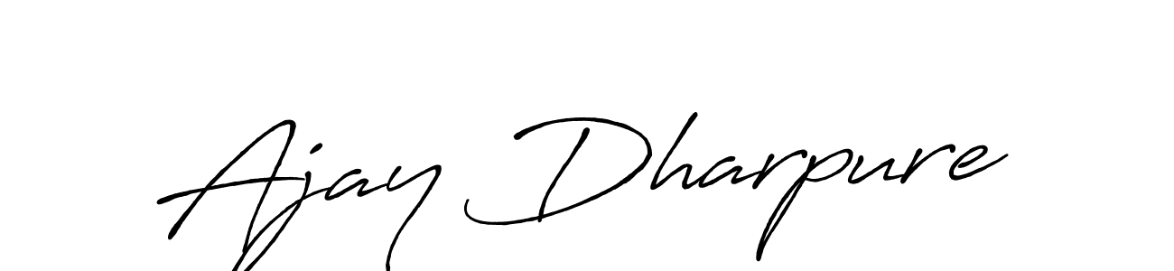 How to Draw Ajay Dharpure signature style? Antro_Vectra_Bolder is a latest design signature styles for name Ajay Dharpure. Ajay Dharpure signature style 7 images and pictures png