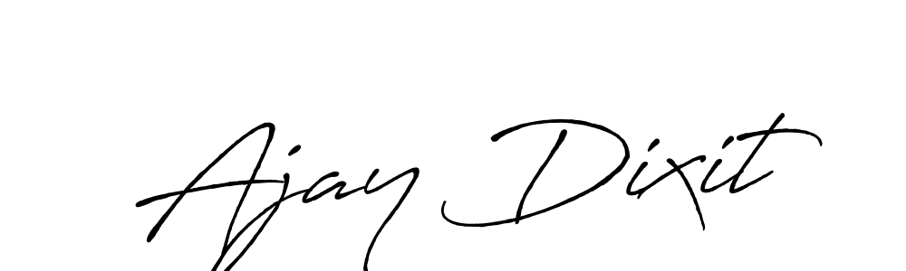 How to make Ajay Dixit signature? Antro_Vectra_Bolder is a professional autograph style. Create handwritten signature for Ajay Dixit name. Ajay Dixit signature style 7 images and pictures png