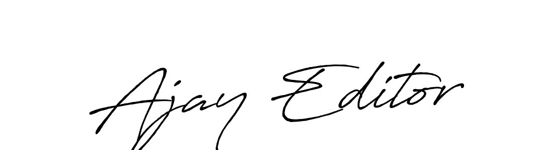 Best and Professional Signature Style for Ajay Editor. Antro_Vectra_Bolder Best Signature Style Collection. Ajay Editor signature style 7 images and pictures png