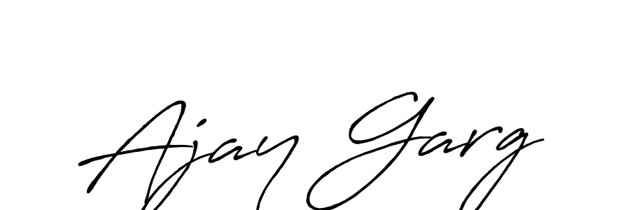 How to Draw Ajay Garg signature style? Antro_Vectra_Bolder is a latest design signature styles for name Ajay Garg. Ajay Garg signature style 7 images and pictures png