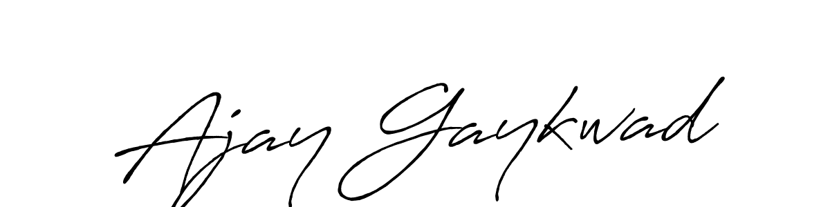 The best way (Antro_Vectra_Bolder) to make a short signature is to pick only two or three words in your name. The name Ajay Gaykwad include a total of six letters. For converting this name. Ajay Gaykwad signature style 7 images and pictures png