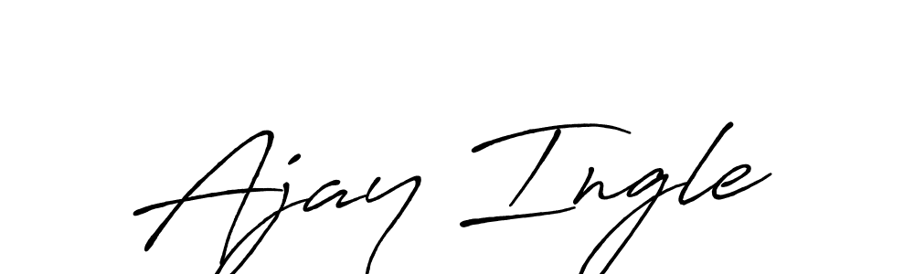 Make a beautiful signature design for name Ajay Ingle. Use this online signature maker to create a handwritten signature for free. Ajay Ingle signature style 7 images and pictures png