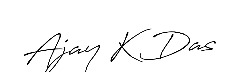 Use a signature maker to create a handwritten signature online. With this signature software, you can design (Antro_Vectra_Bolder) your own signature for name Ajay K Das. Ajay K Das signature style 7 images and pictures png