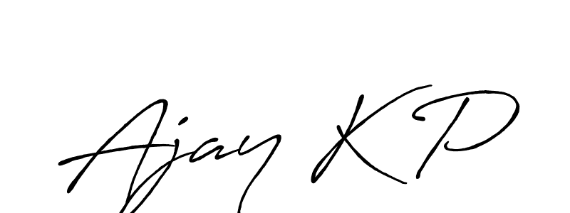 Make a short Ajay K P signature style. Manage your documents anywhere anytime using Antro_Vectra_Bolder. Create and add eSignatures, submit forms, share and send files easily. Ajay K P signature style 7 images and pictures png