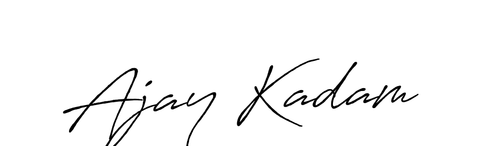 Also we have Ajay Kadam name is the best signature style. Create professional handwritten signature collection using Antro_Vectra_Bolder autograph style. Ajay Kadam signature style 7 images and pictures png