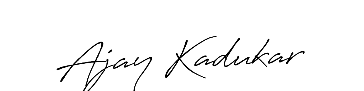 You can use this online signature creator to create a handwritten signature for the name Ajay Kadukar. This is the best online autograph maker. Ajay Kadukar signature style 7 images and pictures png