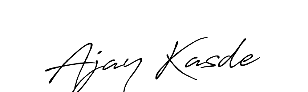 if you are searching for the best signature style for your name Ajay Kasde. so please give up your signature search. here we have designed multiple signature styles  using Antro_Vectra_Bolder. Ajay Kasde signature style 7 images and pictures png