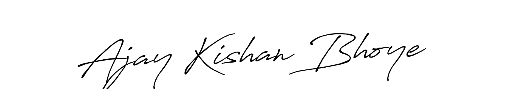 Use a signature maker to create a handwritten signature online. With this signature software, you can design (Antro_Vectra_Bolder) your own signature for name Ajay Kishan Bhoye. Ajay Kishan Bhoye signature style 7 images and pictures png