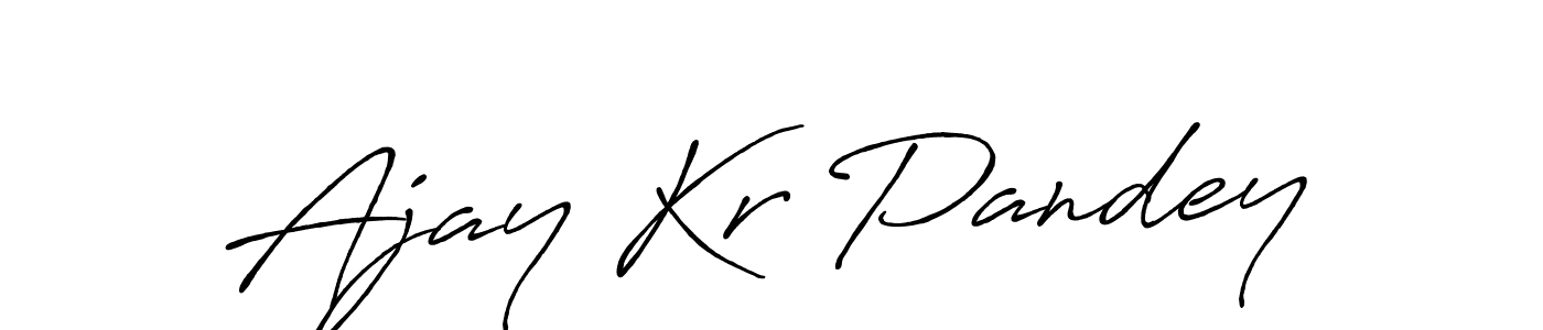 This is the best signature style for the Ajay Kr Pandey name. Also you like these signature font (Antro_Vectra_Bolder). Mix name signature. Ajay Kr Pandey signature style 7 images and pictures png