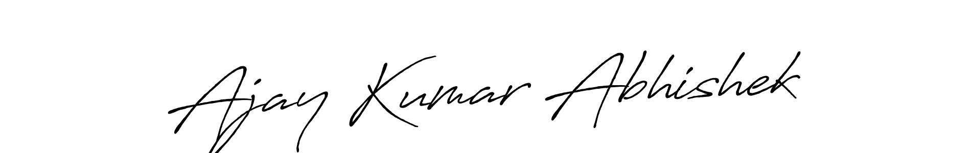Once you've used our free online signature maker to create your best signature Antro_Vectra_Bolder style, it's time to enjoy all of the benefits that Ajay Kumar Abhishek name signing documents. Ajay Kumar Abhishek signature style 7 images and pictures png