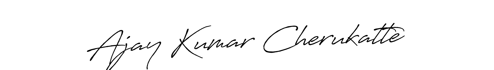 Once you've used our free online signature maker to create your best signature Antro_Vectra_Bolder style, it's time to enjoy all of the benefits that Ajay Kumar Cherukatte name signing documents. Ajay Kumar Cherukatte signature style 7 images and pictures png