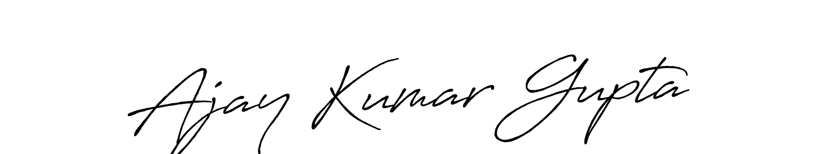 Also You can easily find your signature by using the search form. We will create Ajay Kumar Gupta name handwritten signature images for you free of cost using Antro_Vectra_Bolder sign style. Ajay Kumar Gupta signature style 7 images and pictures png