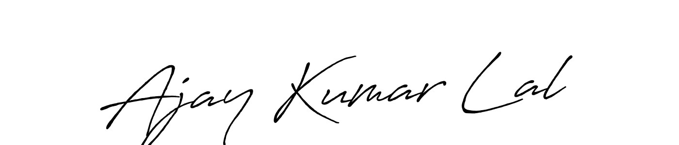 The best way (Antro_Vectra_Bolder) to make a short signature is to pick only two or three words in your name. The name Ajay Kumar Lal include a total of six letters. For converting this name. Ajay Kumar Lal signature style 7 images and pictures png