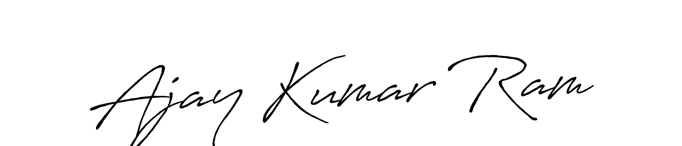 Once you've used our free online signature maker to create your best signature Antro_Vectra_Bolder style, it's time to enjoy all of the benefits that Ajay Kumar Ram name signing documents. Ajay Kumar Ram signature style 7 images and pictures png
