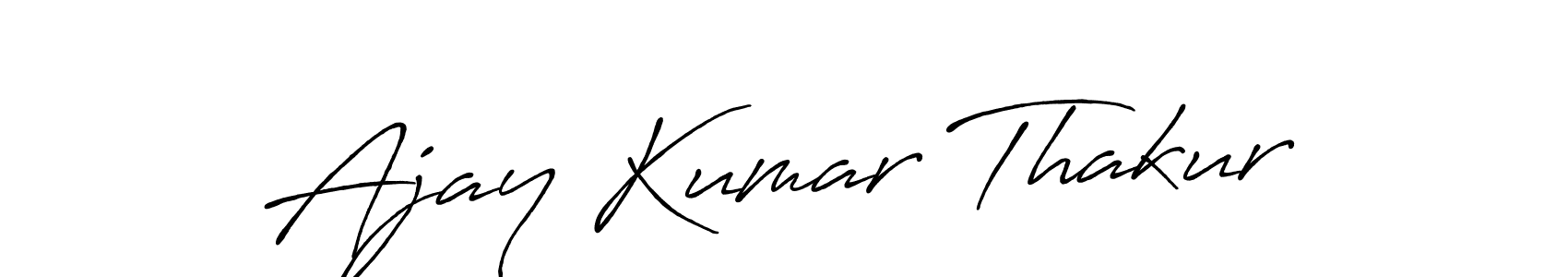 Also we have Ajay Kumar Thakur name is the best signature style. Create professional handwritten signature collection using Antro_Vectra_Bolder autograph style. Ajay Kumar Thakur signature style 7 images and pictures png