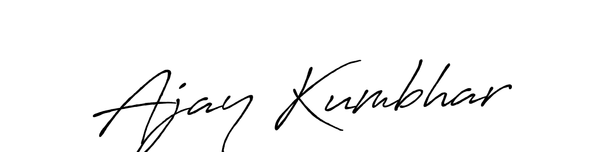 You can use this online signature creator to create a handwritten signature for the name Ajay Kumbhar. This is the best online autograph maker. Ajay Kumbhar signature style 7 images and pictures png