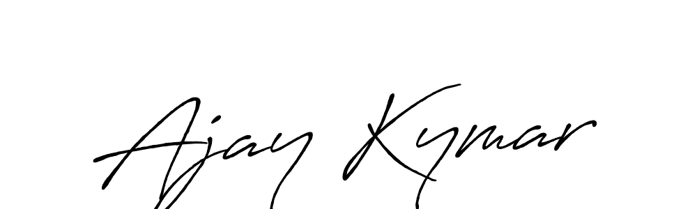 This is the best signature style for the Ajay Kymar name. Also you like these signature font (Antro_Vectra_Bolder). Mix name signature. Ajay Kymar signature style 7 images and pictures png