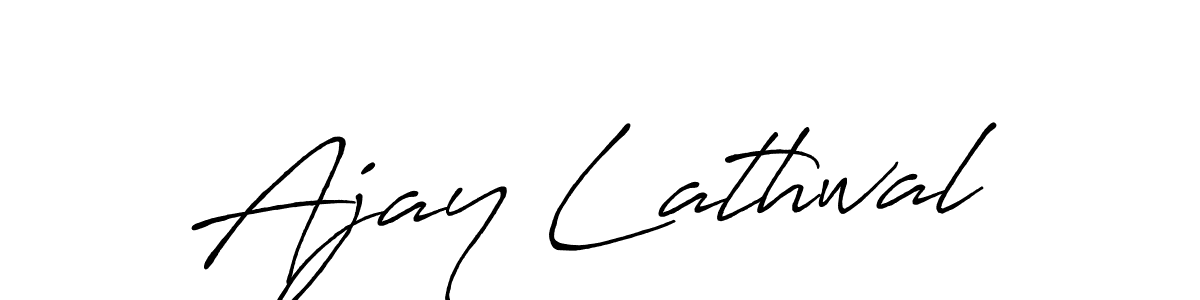 Make a beautiful signature design for name Ajay Lathwal. Use this online signature maker to create a handwritten signature for free. Ajay Lathwal signature style 7 images and pictures png