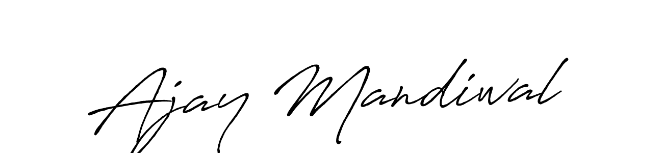 Here are the top 10 professional signature styles for the name Ajay Mandiwal. These are the best autograph styles you can use for your name. Ajay Mandiwal signature style 7 images and pictures png