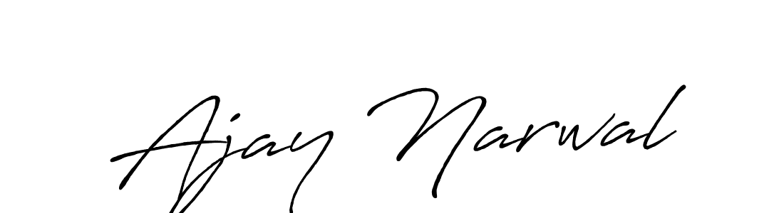 Make a short Ajay Narwal signature style. Manage your documents anywhere anytime using Antro_Vectra_Bolder. Create and add eSignatures, submit forms, share and send files easily. Ajay Narwal signature style 7 images and pictures png