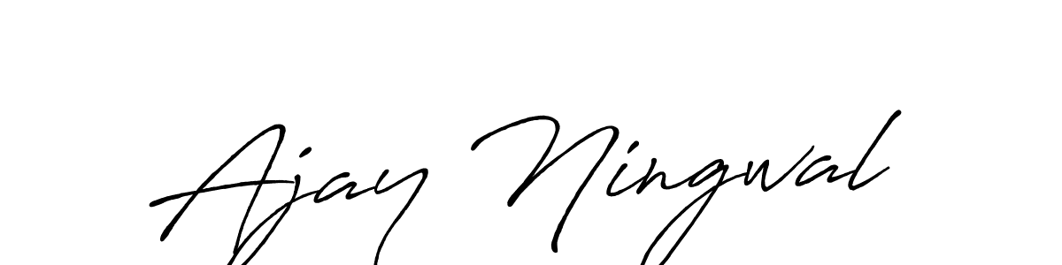 The best way (Antro_Vectra_Bolder) to make a short signature is to pick only two or three words in your name. The name Ajay Ningwal include a total of six letters. For converting this name. Ajay Ningwal signature style 7 images and pictures png