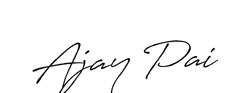 Make a short Ajay Pai signature style. Manage your documents anywhere anytime using Antro_Vectra_Bolder. Create and add eSignatures, submit forms, share and send files easily. Ajay Pai signature style 7 images and pictures png