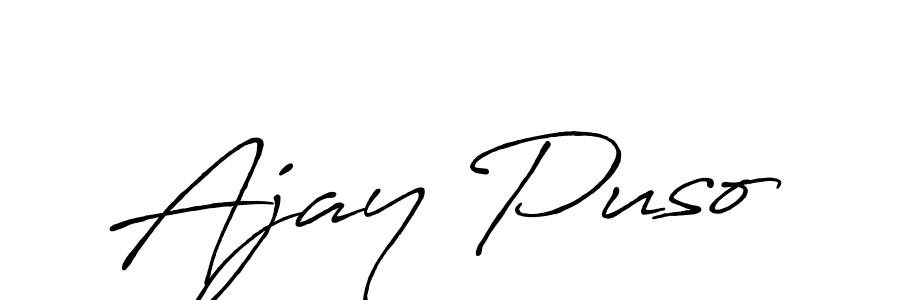 How to Draw Ajay Puso signature style? Antro_Vectra_Bolder is a latest design signature styles for name Ajay Puso. Ajay Puso signature style 7 images and pictures png