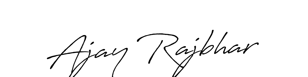 Here are the top 10 professional signature styles for the name Ajay Rajbhar. These are the best autograph styles you can use for your name. Ajay Rajbhar signature style 7 images and pictures png