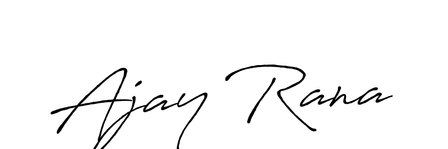 Use a signature maker to create a handwritten signature online. With this signature software, you can design (Antro_Vectra_Bolder) your own signature for name Ajay Rana. Ajay Rana signature style 7 images and pictures png