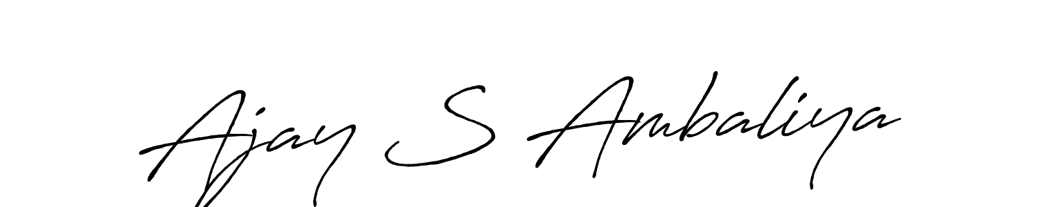 You should practise on your own different ways (Antro_Vectra_Bolder) to write your name (Ajay S Ambaliya) in signature. don't let someone else do it for you. Ajay S Ambaliya signature style 7 images and pictures png
