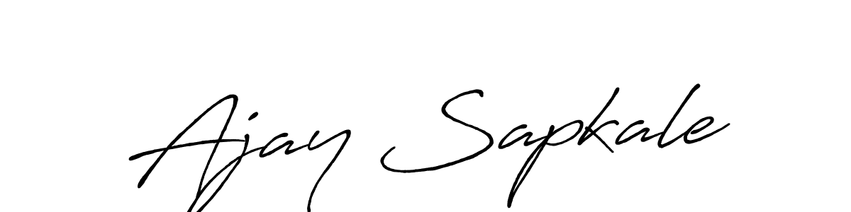 Once you've used our free online signature maker to create your best signature Antro_Vectra_Bolder style, it's time to enjoy all of the benefits that Ajay Sapkale name signing documents. Ajay Sapkale signature style 7 images and pictures png