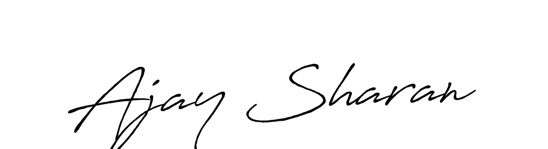 Make a short Ajay Sharan signature style. Manage your documents anywhere anytime using Antro_Vectra_Bolder. Create and add eSignatures, submit forms, share and send files easily. Ajay Sharan signature style 7 images and pictures png