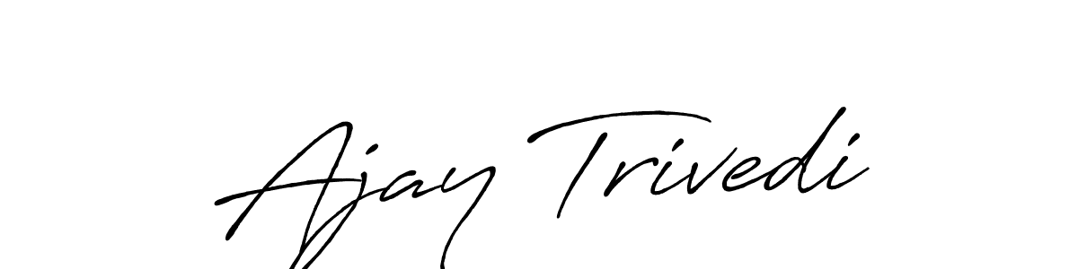 Once you've used our free online signature maker to create your best signature Antro_Vectra_Bolder style, it's time to enjoy all of the benefits that Ajay Trivedi name signing documents. Ajay Trivedi signature style 7 images and pictures png