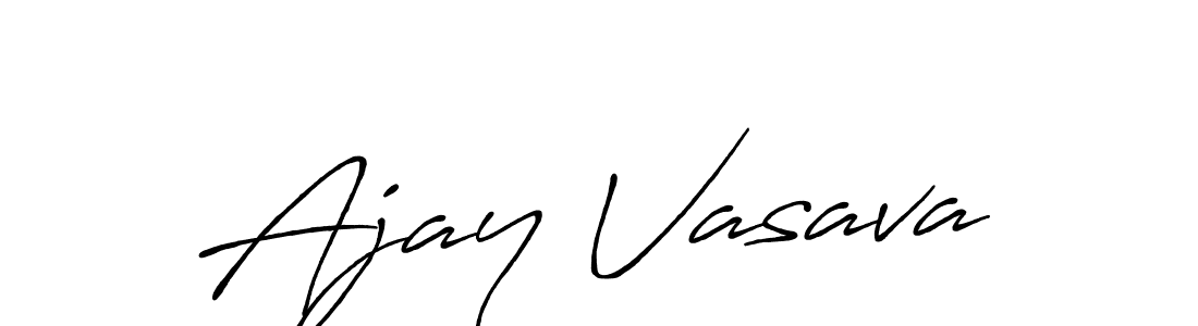 Here are the top 10 professional signature styles for the name Ajay Vasava. These are the best autograph styles you can use for your name. Ajay Vasava signature style 7 images and pictures png