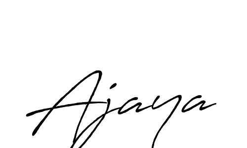 You should practise on your own different ways (Antro_Vectra_Bolder) to write your name (Ajaya) in signature. don't let someone else do it for you. Ajaya signature style 7 images and pictures png