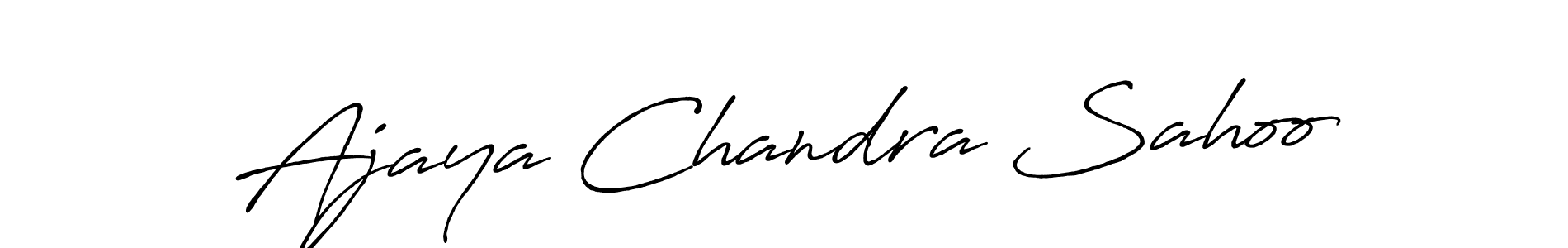 The best way (Antro_Vectra_Bolder) to make a short signature is to pick only two or three words in your name. The name Ajaya Chandra Sahoo include a total of six letters. For converting this name. Ajaya Chandra Sahoo signature style 7 images and pictures png
