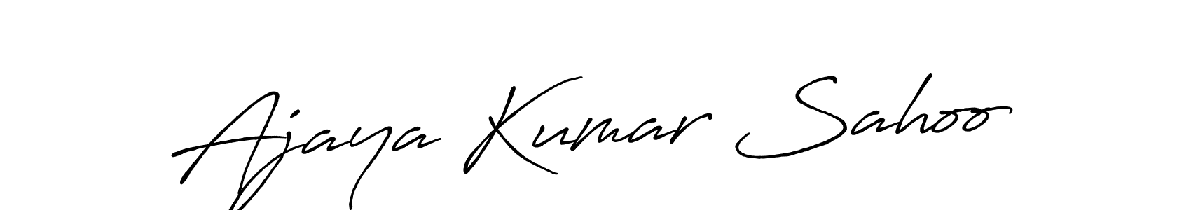 How to Draw Ajaya Kumar Sahoo signature style? Antro_Vectra_Bolder is a latest design signature styles for name Ajaya Kumar Sahoo. Ajaya Kumar Sahoo signature style 7 images and pictures png