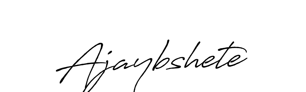 The best way (Antro_Vectra_Bolder) to make a short signature is to pick only two or three words in your name. The name Ajaybshete include a total of six letters. For converting this name. Ajaybshete signature style 7 images and pictures png