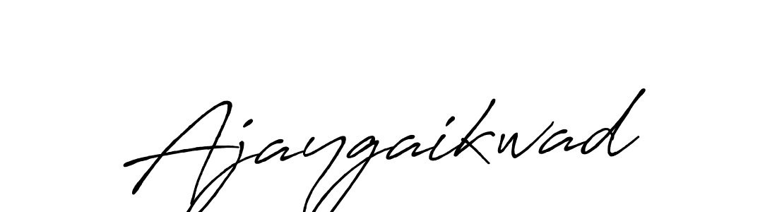 How to make Ajaygaikwad name signature. Use Antro_Vectra_Bolder style for creating short signs online. This is the latest handwritten sign. Ajaygaikwad signature style 7 images and pictures png