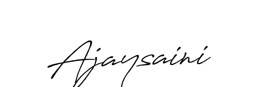 This is the best signature style for the Ajaysaini name. Also you like these signature font (Antro_Vectra_Bolder). Mix name signature. Ajaysaini signature style 7 images and pictures png